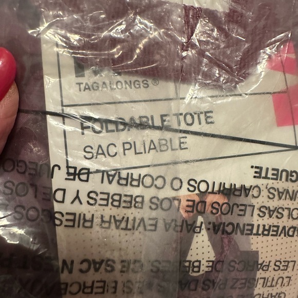 MYTAGALONGS Folding Tote NEW - Picture 6 of 8